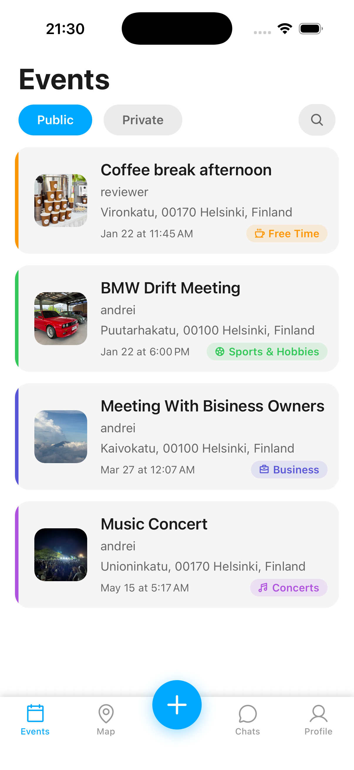 Linkble App Screenshot 1
